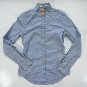 CALLIDAE The Original Fitted Show Shirt Equestrian Performance Womens XS USA